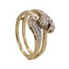 Image 4 : 0.45 ctw Diamond Ring - 14KT Yellow Gold