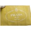 Image 7 : Prada Yellow Canvas Small Canapa Tote Bag
