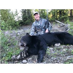 7 DAY BRITISH COLUMBIA BLACK BEAR HUNT FOR 2 HUNTERS