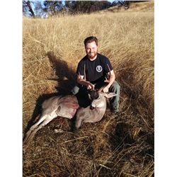 VERY RARE 2 DAY CALIFORNIA BLACKTAIL HUNT AT HOPLAND RESEARCH CENTER FOR 1 HUNTER