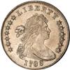Image 1 : Lot 0009 1799/8 Bust $1 13 Stars Details of AU55 Net XF