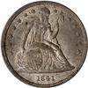 Image 1 : Lot 0012 1841 Liberty Seated $1 NGC MS63