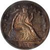 Image 1 : Lot 0016 1844 Liberty Seated $1 NGC MS62