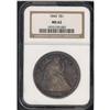 Image 3 : Lot 0016 1844 Liberty Seated $1 NGC MS62