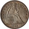 Image 1 : Lot 0022 1848 Liberty Seated $1 PCGS MS60