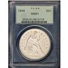Image 3 : Lot 0024 1849 Liberty Seated $1 PCGS MS61