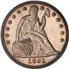 Image 1 : Lot 0029 1851 Liberty Seated $1 PCGS MS60