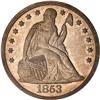 Image 1 : Lot 0032 1853 Liberty Seated $1 PCGS MS63