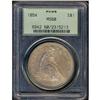 Image 3 : Lot 0033 1854 Liberty Seated $1 PCGS MS60
