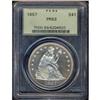 Image 3 : Lot 0038 1857 Liberty Seated $1 PCGS Proof 63