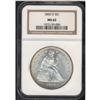 Image 3 : Lot 0045 1860-O Liberty Seated $1 NGC MS62