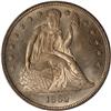 Image 1 : Lot 0048 1862 Liberty Seated $1 NGC MS64