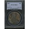 Image 3 : Lot 0050 1863 Liberty Seated $1 PCGS MS64