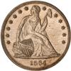 Image 1 : Lot 0051 1864 Liberty Seated $1 PCGS Proof 61