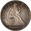 Image 1 : Lot 0056 1867 Liberty Seated $1 NGC Proof 63