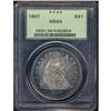 Image 3 : Lot 0057 1867 Liberty Seated $1 PCGS MS64