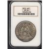 Image 3 : Lot 0067 1872 Liberty Seated $1 NGC MS60