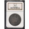 Image 3 : Lot 0069 1873 Liberty Seated $1 NGC MS64