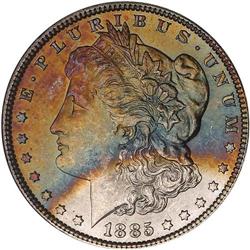 Lot 0205 1885 Morgan $1 NGC MS64*