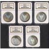 Image 3 : Lot 0214 Lot of Five Toned Battle Creek Morgan all NGC