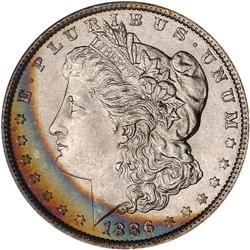 Lot 0244 1886 Morgan $1 NGC MS65*