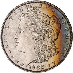 Lot 0250 1886 Morgan $1 NGC MS65*