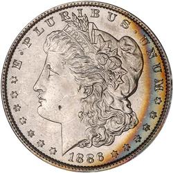 Lot 0251 1886 Morgan $1 NGC MS65*