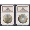 Image 3 : Lot 0274 Lot of Two 1887 Battle Creek Morgan $1 NGC MS6