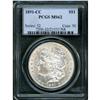 Lot 0316 1891-CC Morgan Dollar PCGS MS62