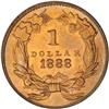 Image 2 : Lot 0394 1888 $1 Gold Indian PCGS MS63
