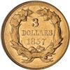 Image 2 : Lot 0423 1857 $3 Gold PCGS AU50