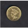 Image 3 : Lot 0430 1868 $3 Gold Details of MS62 Net XF40 RAW Scra