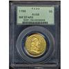 Image 3 : Lot 0441 1799 $5 Bust. Sm Star Reverse PCGS AU58