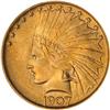 Image 1 : Lot 0496 1907 $10 Indian. No Periods NGC MS66
