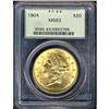 Image 3 : Lot 0514 1904 $20 Liberty PCGS MS63
