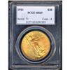 Image 3 : Lot 0547 1911 $20 St. Gaudens PCGS MS65