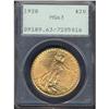 Image 3 : Lot 0604 1928 $20 St. Gaudens PCGS MS63