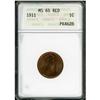 Image 1 : 1911 Lincoln 1C ANACS MS65
