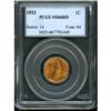 Image 1 : 1932 Lincoln 1C PCGS MS66 R