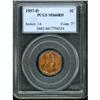Image 1 : 1937-D Lincoln 1C PCGS MS66 R