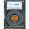 Image 1 : 1947 Lincoln 1C PCGS MS66