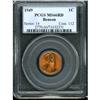 Image 1 : 1949 Lincoln 1C PCGS MS66 R