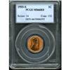 Image 1 : 1955-S Lincoln 1C PCGS MS66 R