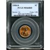 Image 1 : 1958-D Lincoln 1C PCGS MS66 R