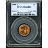 Image 1 : 1958-D Lincoln 1C PCGS MS66 R