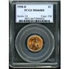 Image 1 : 1958-D Lincoln 1C PCGS MS66 R