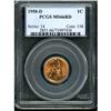 Image 1 : 1958-D Lincoln 1C PCGS MS66 R