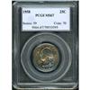 Image 1 : 1958 Washington 25C PCGS MS67