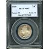 Image 1 : 1958 Washington 25C PCGS MS67