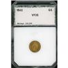 Image 1 : 1862 $1 Gold Indian PCI VF35